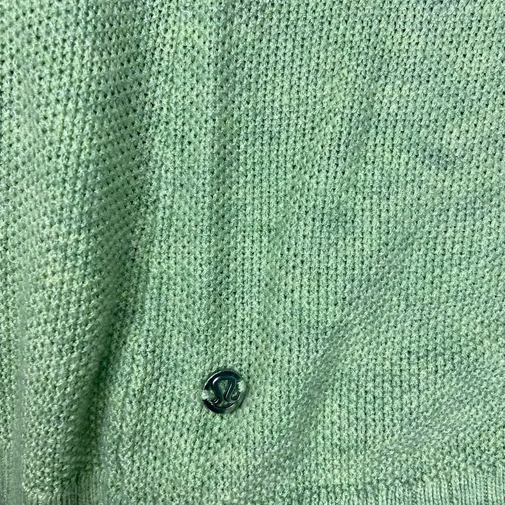 Lululemon Athletica Light Green‎ Knit Sweater